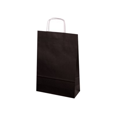 Torba papierowa 305x170x340 Czarna