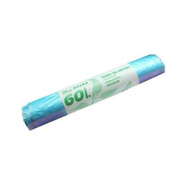 Worki na śmieci HDPE Niebieskie 60l - 50szt