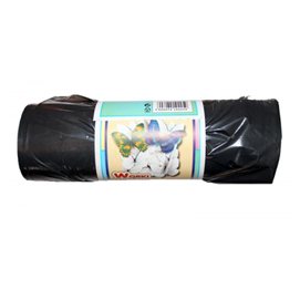 Worki na śmieci LDPE Czarne 60l - 10szt