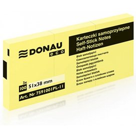Karteczki samoprzylepne DONAU ECO 51x38mm